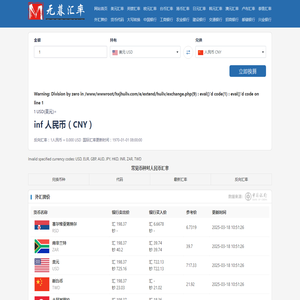 无暮汇率网